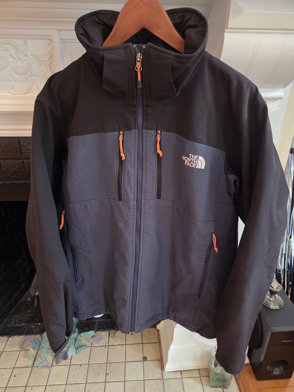 The North Face Softshell jacket Blue Steel / Vanadis Grey - PrimaLoft L Men's